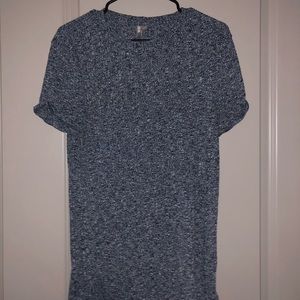 Short-Sleeve Knot Sweater